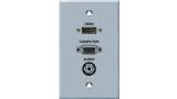 PC-G1795 - Panelcrafters Precision Manufactured HDMI, VGA, and 3.5mm TRS Female pass through
