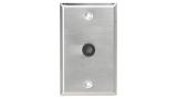 SG-38GH - 1G Stainless Steel Plate 3/8” Hole & Grommet