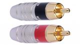 ZD01 - Premium RCA pair for 7.5mm and smaller Audio Cable