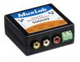 500049 - MuxLabs Audio/Video Balun Triplex RCA with IR Pass through