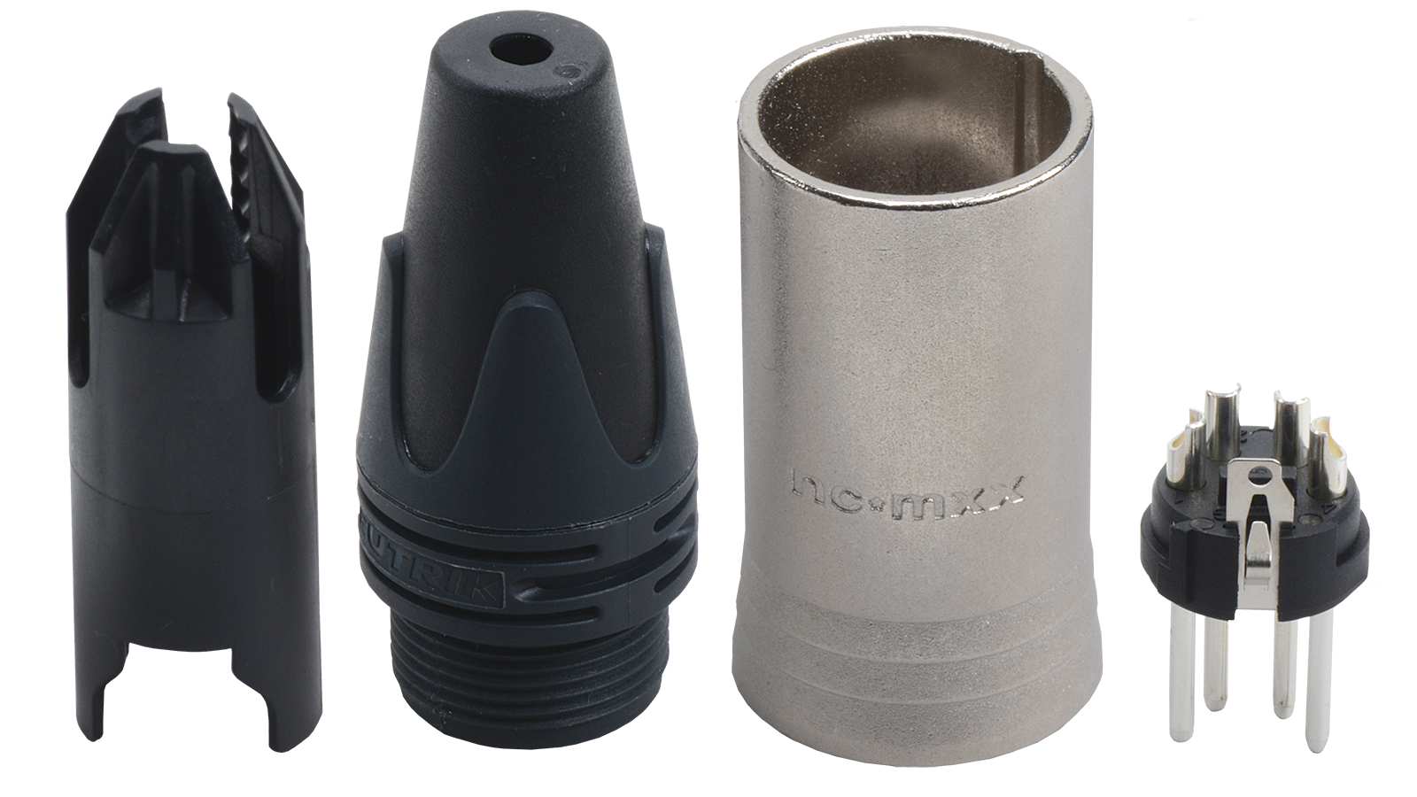 NC4MXX - Neutrik Professional Audio XLR 4-pin male connector 