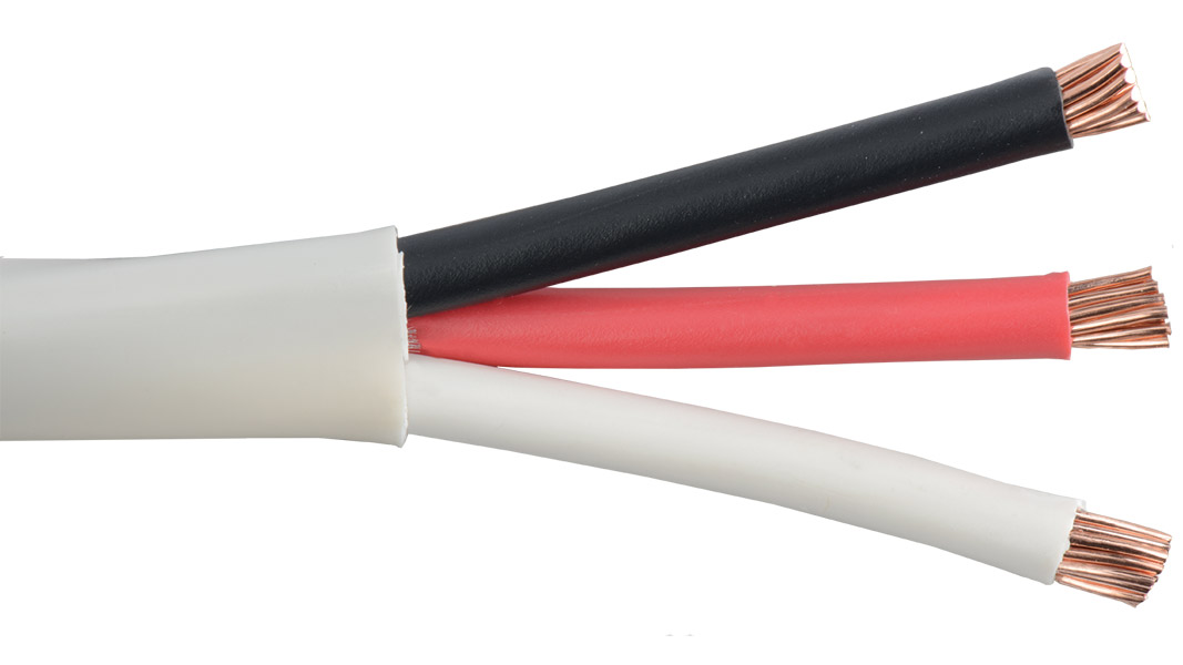 12-3C-P-WHT - Commercial Grade General Purpose 12 AWG 3 Conductor Plenum Cable
