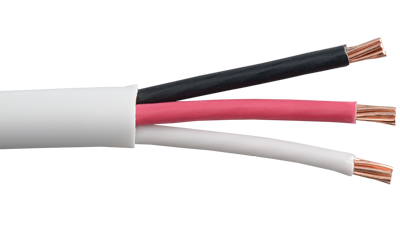 18-3C-P-WHT - Commercial Grade General Purpose 18 AWG 3 Conductor Plenum Cable