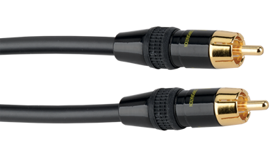 20SD-RCAM-M-50 - COAXIAL AUDIO RCA M-M 50' BLK