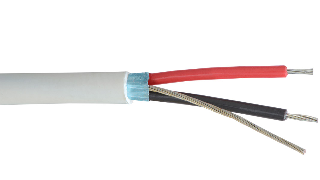 24-1P-CMP-EZ-WHT - High-Performance EZ-Strip Broadcast Audio 24 AWG 1-Pair Shielded Plenum Cable