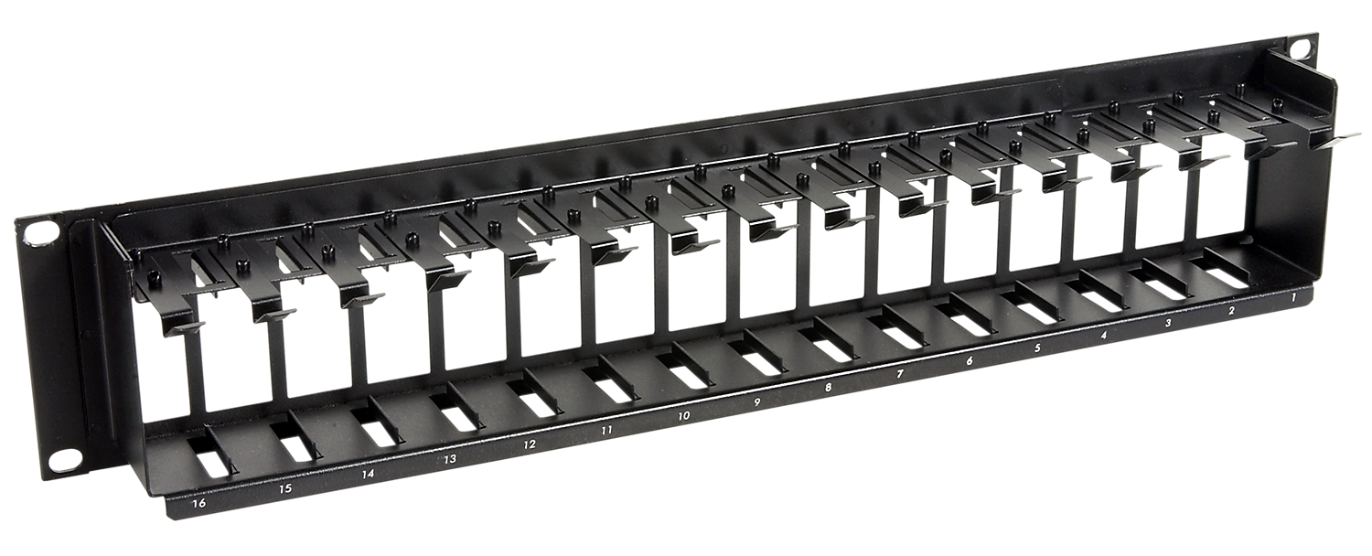 500900 - MuxLabs Rack Mounting Chassis for up to 16 MuxLab Baluns