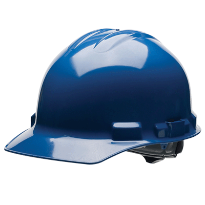 64030 - HARD HAT DUO SAFETY 4-PNT BLU