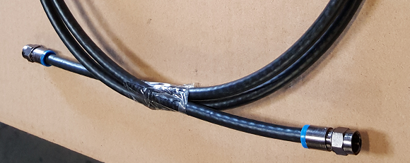 72BKDIG2C10V - US Manufactured CATV/Satellite RF F Connector Cables