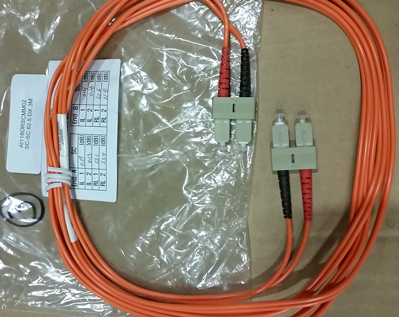 DMM6SCSC-001M - Fibertron Duplex Fiber Optic Patch cable OM1 Standard Multimode SC-SC