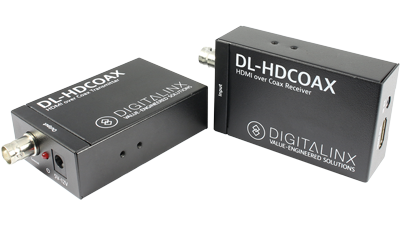 DL-HDCOAX - HDMI and IR extension over RG6/RG59