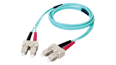 DMM10SCSC-001M - Fibertron Duplex Fiber Optic Patch cable OM3 Laser Optimized Multimode SC-SC