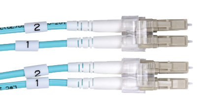 DOM3NLCLC - Stronger, Safer, Faster (SSF) Lifetime Fiber Optic Patch cable OM3 Laser Optimized Multimode LC-LC