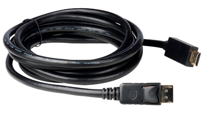 E-DPM-HDM-03F - Economy Molded DisplayPort to HDMI cable