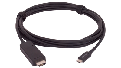 E-UCM-HDM - Liberty Brand Molded USB C Male to HDMI A Male Cable