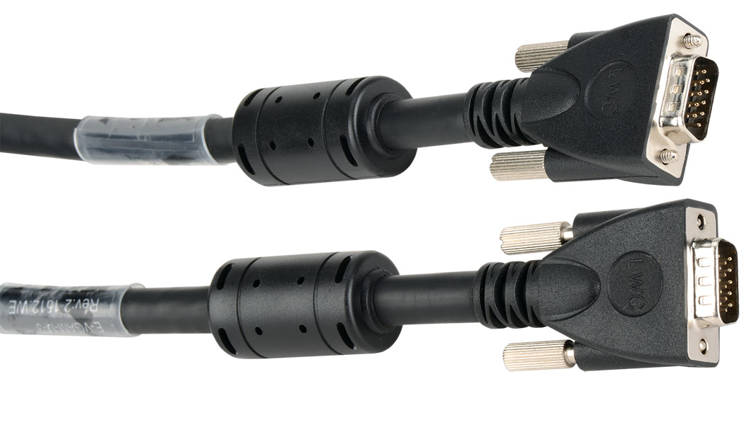 E-VGAM-M-3 - Liberty Premium Molded EDID compliant VGA cable