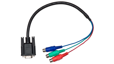 FLX-RBOCA - Component Video to VGA Adaptor Cable for Use with FLX-RI4 Cards