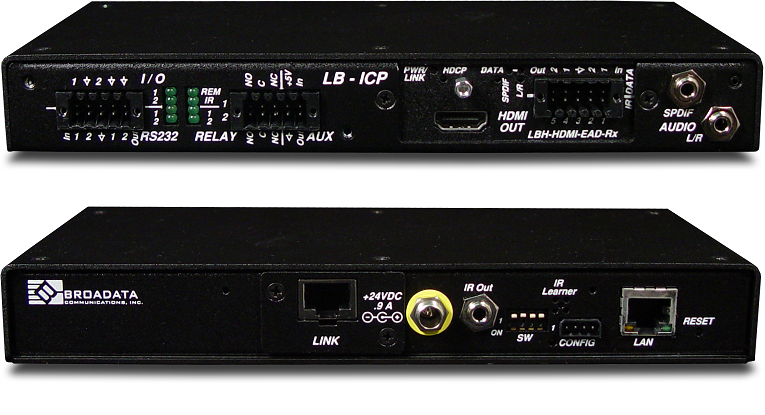 LBH-H-EAD-R-ICP - LB HDMI+EA RX HDBT CATX