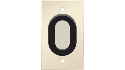 PC-G1960 - Panelcrafters Precision Manufactured Bulk wire plate with 1 7/8th inch Grommet hole