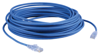 PPCE5BS050BL - LAN Solutions Shielded Category 5e Pre-Made Plenum Patch Cable
