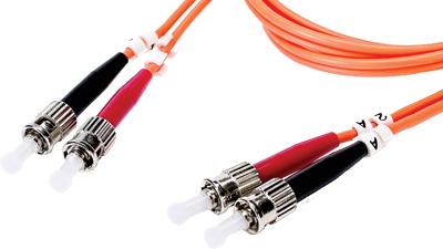 DMM6STST-005M - Fibertron Duplex Fiber Optic Patch cable OM1 Standard Multimode ST-ST