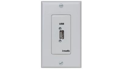 USB-WP-C-W - Full-Speed USB Extender Wall Plate - Client Side